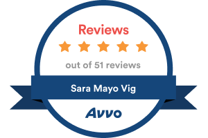 Sara Vig - Avvo Reviews Badge